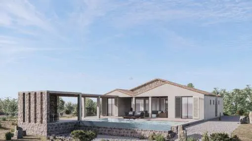 Luxus Finca-Projekt zwischen den Golfplätzen Canyamel und Capdepera in herausragender Bauausführung