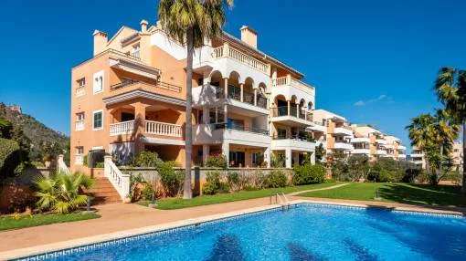 Schöne Wohnung in ruhiger, moderner Wohnanlage mit großem Pool in Cala Millor