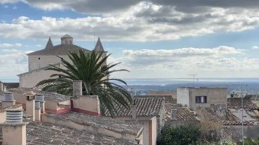 Building plot with fantastic sweeping views in the heart of S'Alqueria Blanca