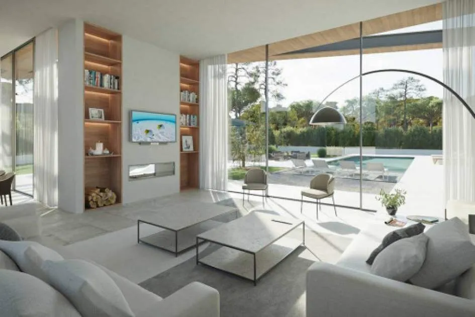 Newly-constructed, luxurious, light-flooded villa with pool in Santa Ponsa