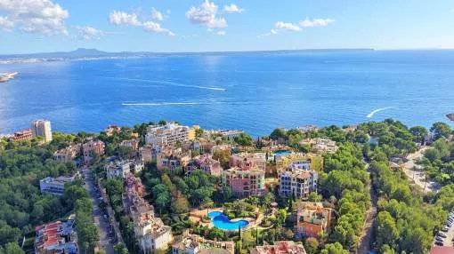 Stylish penthouse with private rooftop terrace in Sa Vinya, Bendinat - for seasonal rent