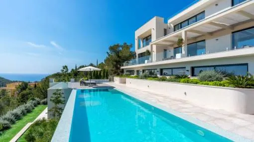 Außergewöhnliche, hochwertige Villa mit Hafenblick in Puerto de Andratx Außergewöhnliche, hochwertige Villa mit Hafenblick in Puerto de Andratx