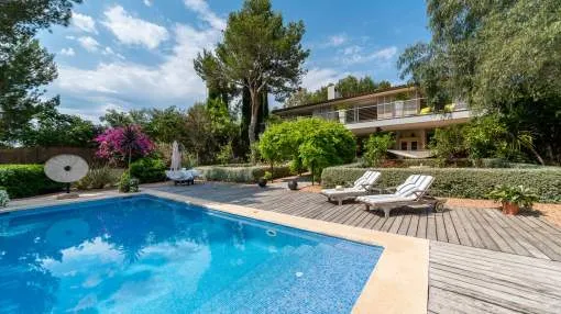 Großzügige Villa mit traumhaftem Garten und Fussläufigkeit zur Cala del Mago in Sol de Mallorca