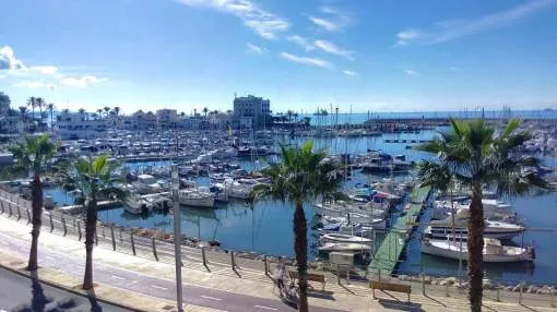 Spektakuläre Wohnung mit spektakulärem Blick auf den Hafen von Es Portixol - Es Molinar