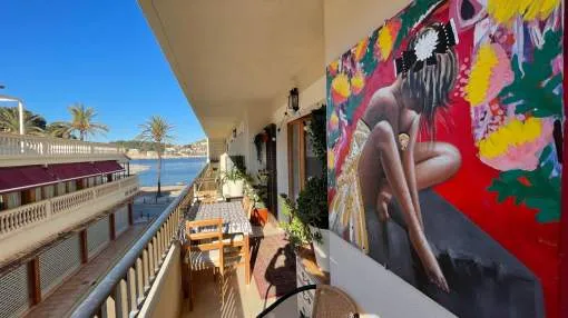 Well maintained apartment a few meters from the beach in Port de Sóller