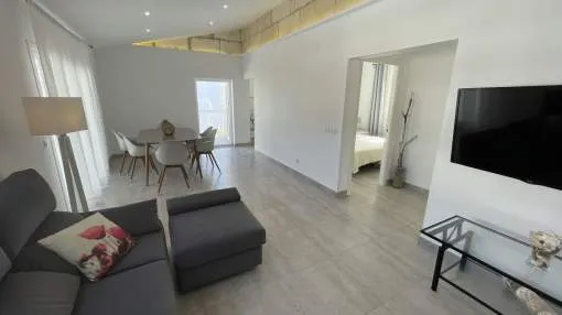 Kürzlich renovierte Wohnung von 100 m2 und einer 25 m2 grossen Terrasse in Can Picafort zu vermieten