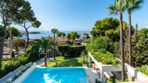 Neue Villa mit Meerblick in privilegierter Lage in Old Bendinat Neue Villa mit Meerblick in privilegierter Lage in Old Bendinat