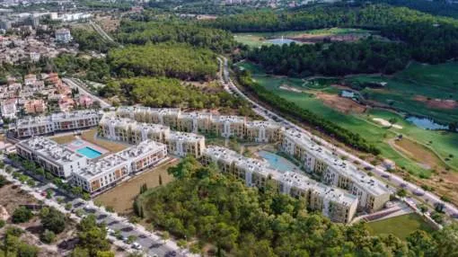 Neu gebaute Wohnung gegenüber dem Golfplatz in Son Rapinya