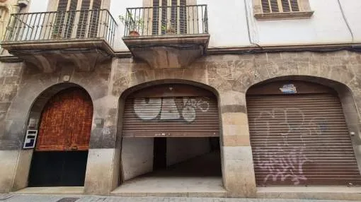 Drei Gewerbeimmobilien zum verkaufen im Palma Altstadt