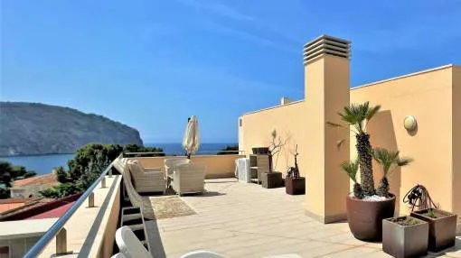 Penthouse in Camp de Mar nur wenige Schritte vom Strand und dem Golfclub entfernt.