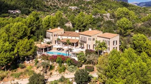 Exklusives Anwesen in bester Lage in Alaró mit schönem Panoramablick