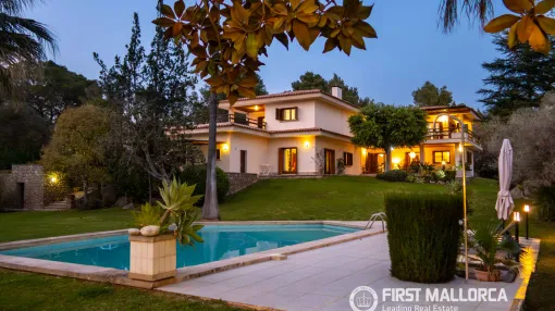 Rustikale Finca mit Panoramablick in Inca