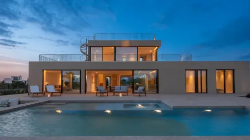 Exklusive Villa im Bau in Son Gual