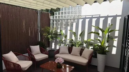 Modernes Apartment mit privater Terrasse & Gemeinschaftspool, nur wenige Minuten vom Strand Santa Ponsa