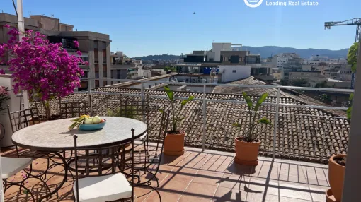 Elegantes Penthouse in der obersten Etage im Herzen von Palma