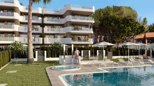 Hochwertige Neubauapartments direkt am Meer in Cala Ratjada