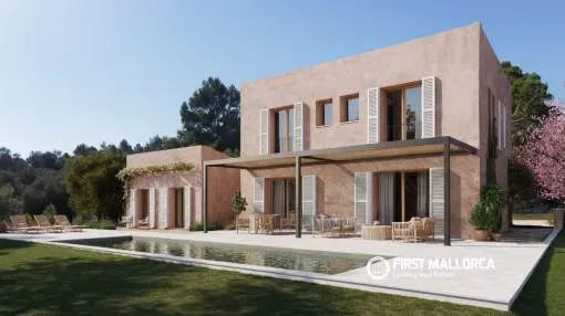 Exklusive Neubau-Finca in Sineu