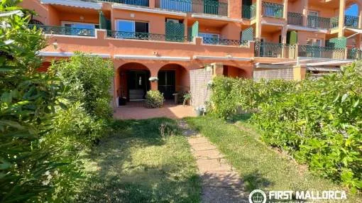 Gemütliche 2-Zimmer-Maisonette-Wohnung mit privatem Garten in einer prestigeträchtigen Wohnanlage in El Toro