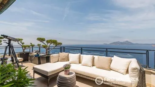 Penthouse in exklusiver Wohnanlage am Meer in Puerto de Andratx