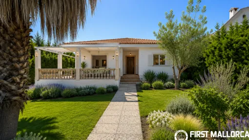 Bungalow-Villa mit großem Renovierungspotenzial in Bahía Grande