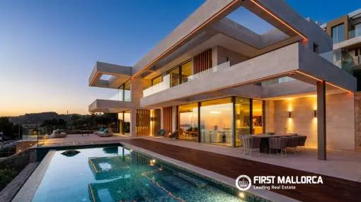 Außergewöhnliche Designvilla in Cala Marmacen - Eine der besten Lagen von Port Andratx