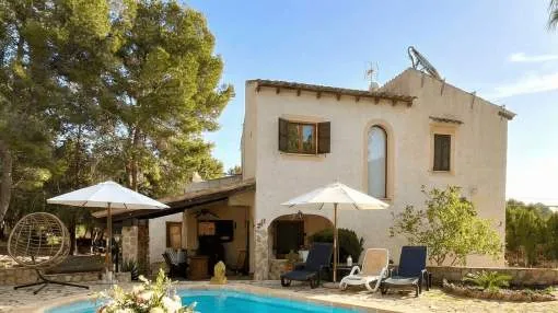 Helles Chalet in Costa de la Calma, umgeben von Ruhe und Natur