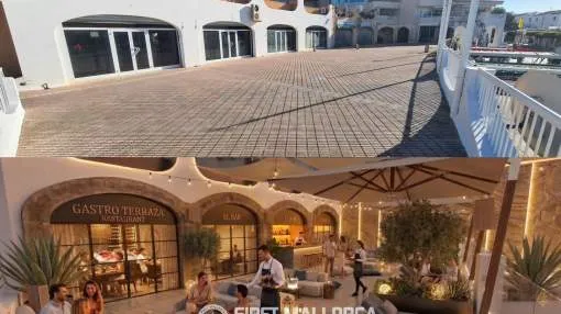 Vier Gewerbeeinheiten zum Verkauf in Santa Ponsa
