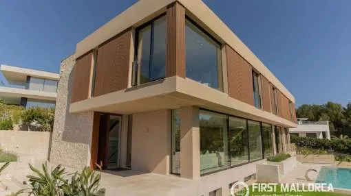 Exklusive Neubau-Luxusvilla mit Meerblick in Costa d’en Blanes