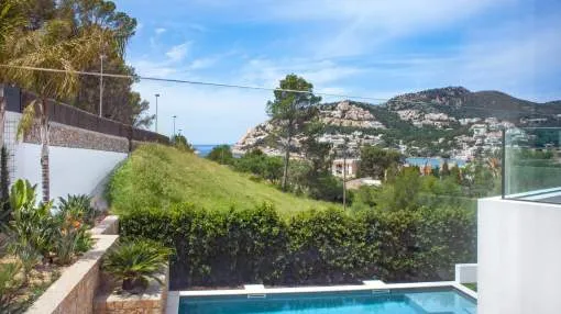 Exklusive Luxuswohnung mit Hafen- und Meerblick in Port d’Andratx