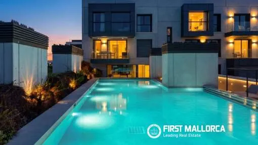Spektakuläre Neubauapartments in Palma mit außergewöhnlichem Design