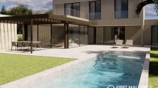 Exklusive Villa im Bau in Sa Torre