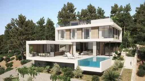 Cala Llamp: Designer Villa der Extraklasse