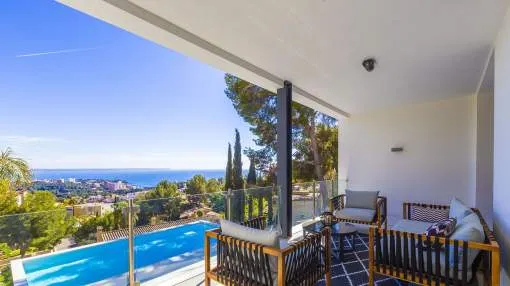 Moderne Villa mit Meerblick in begehrter Stadtrandlage Moderne Villa mit Meerblick in begehrter Stadtrandlage