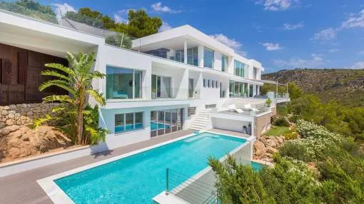 Moderne Luxusvilla exklusiver Wohnlage nahe Palma
