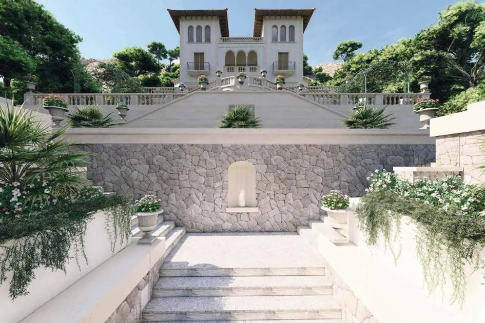 Chateau Villa Italia: Imposante Villa mit Renovierungsprojekt