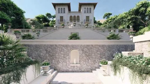 Chateau Villa Italia: Imposante Villa mit Renovierungsprojekt