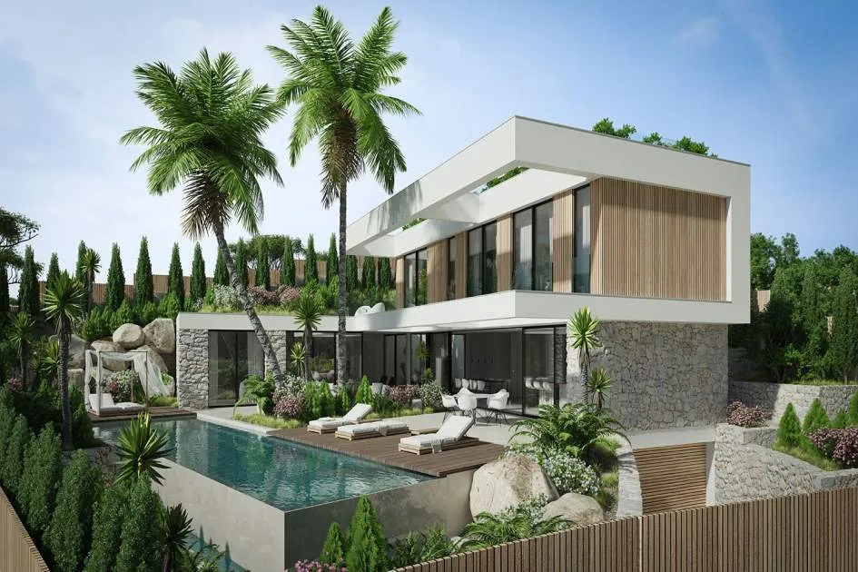 Cala Llamp: Luxusvilla zum Erstbezug