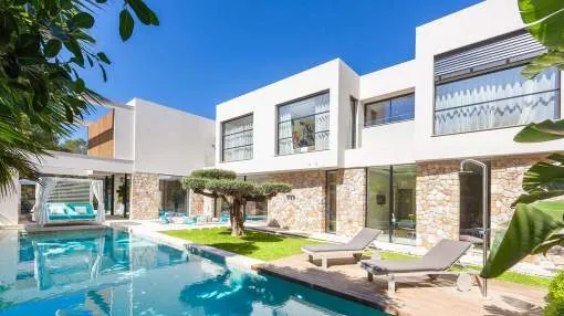 Moderne Luxusvilla in zentrumsnaher Lage zum Erstbezug